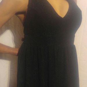 NWOT Black Marilyn cut style dress